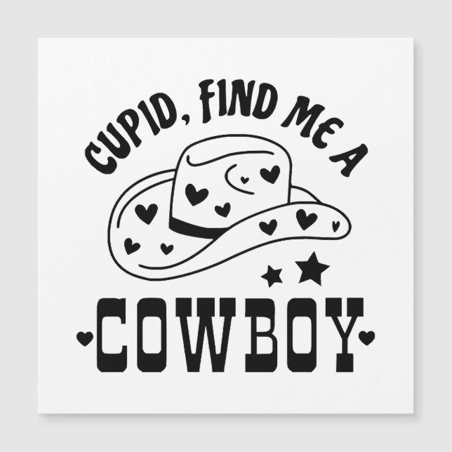 Cupid Me Trouve Un Cowboy Occidental (Devant)