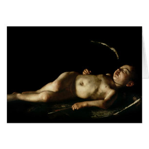 Cupidon de sommeil, 1608