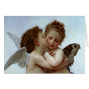 Cupidon et psyché comme enfants