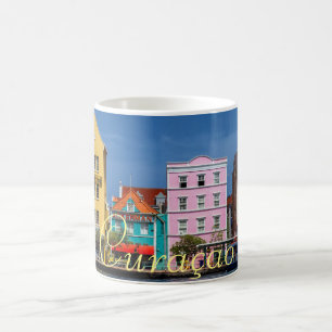 Curaçao sur blanc 11 oz classique Mug blanc