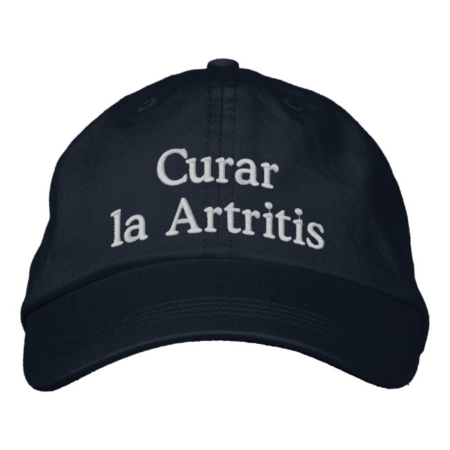"Curar la Artritis" - Casquette Bordados (Devant)