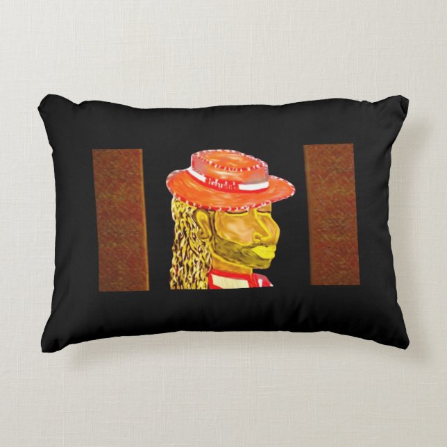 "Curateur Moderne" Coussin lombaire accentuation (Devant)