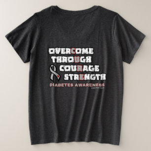 CURE...Diabète Plus Taille T-shirt