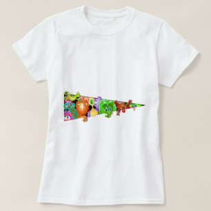 Curieux Aliens Drôle T-Shirt
