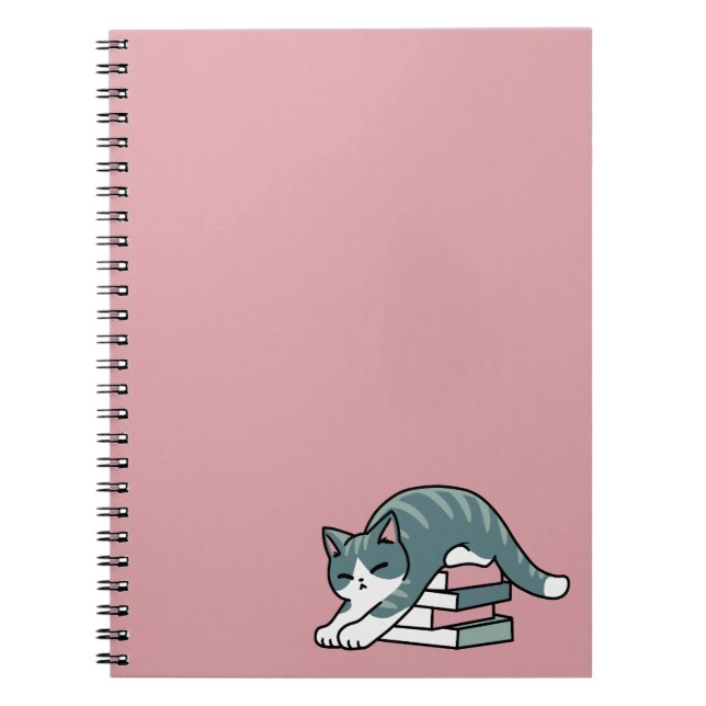 Curieux avec un livre et un chat - Lecture confort (Devant)