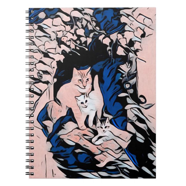 Curieux Carnet de chats (Devant)