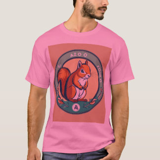 Curieux Chipmunk Forest Adventure T-Shirt Designs