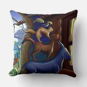 Curious Animals Coussin