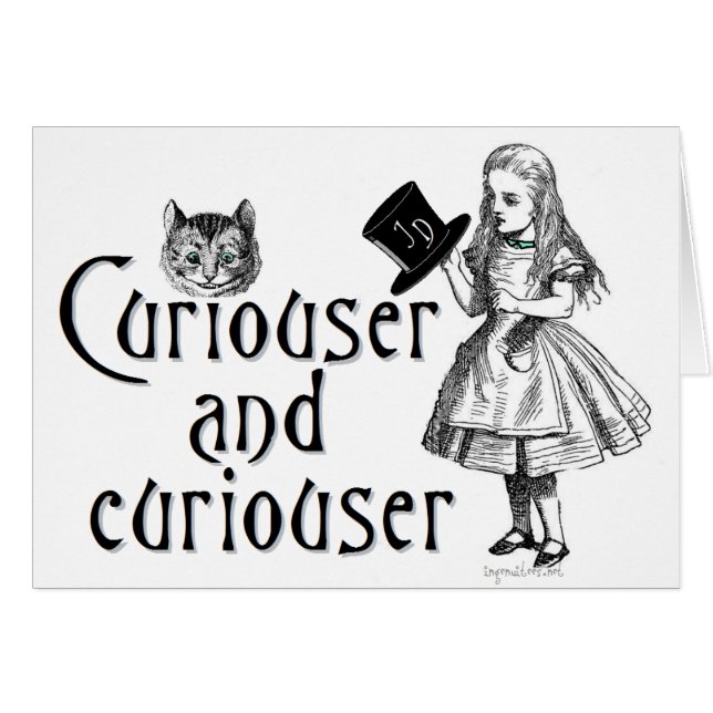 Curiouser et curieux (Devant horizontal)
