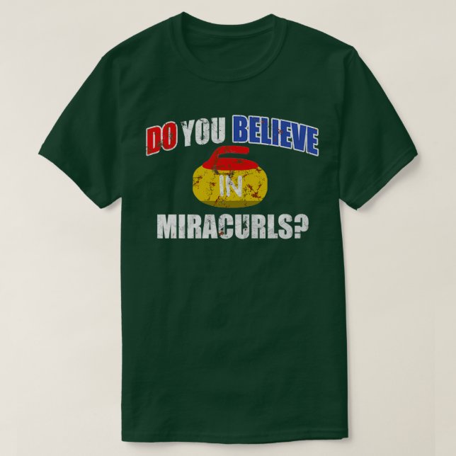 Curling Miracurls Sweat - shirt à capuche Croyez-V (Design devant)