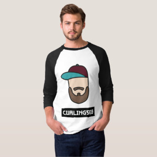 Curlingseb 3/4 homme de T-shirt de douille