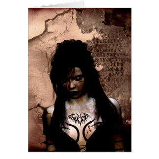 Curse des filles gothiques de la carte Anciens
