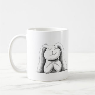 Curseur| Tasse de Bunny ennuyée