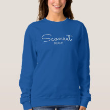 Cursive Sweatshirt de petite taille