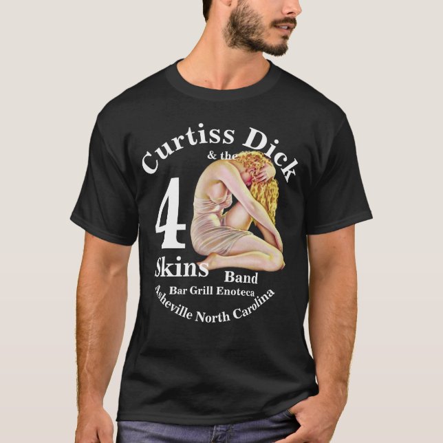 Curtiss Band TShirt Tee Votre modèle Asheville (Devant)