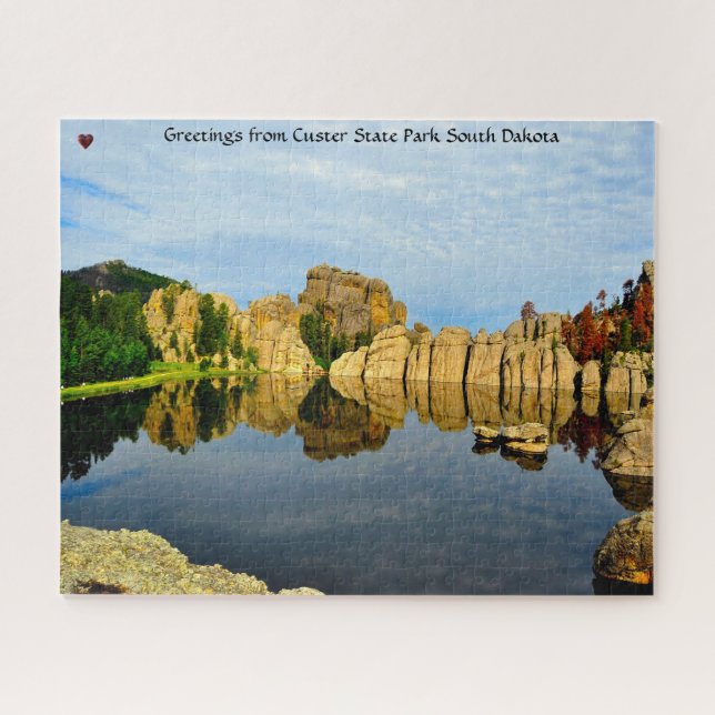 Custer State Park Dakota du Sud Puzzle (Horizontal)