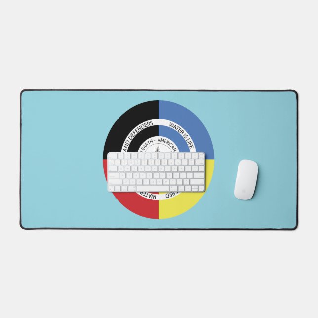 Custodians of Mother Earth Desk  Mat (Clavier et souris)