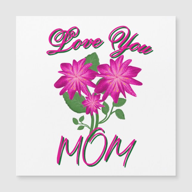 Custom and Personalized Mother's Day Floral gift  (Devant)