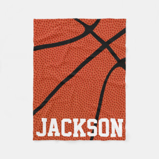 CUSTOM Basketball Peau polaire couverture