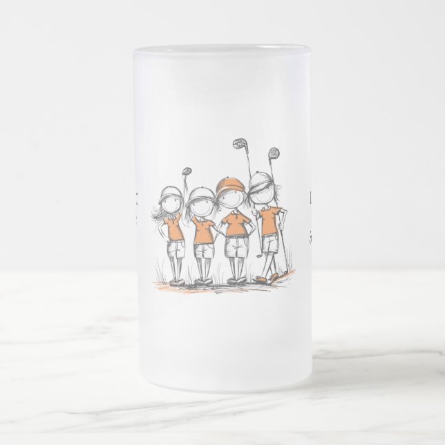 Custom Beer Mug for Ladies Golf League  (Centre)