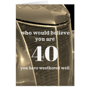 custom Birthday card humor personalize any age