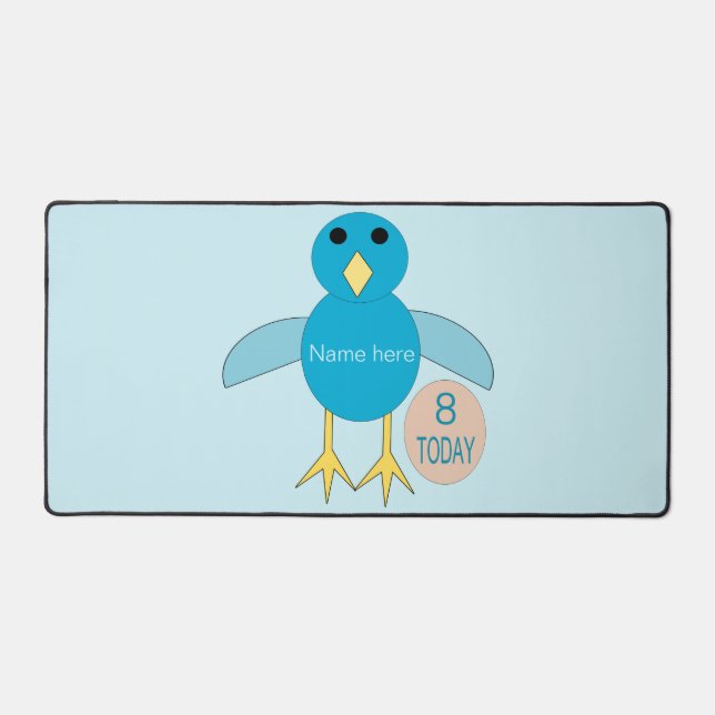 Custom Blue Birthday Boy Chick (Recto)