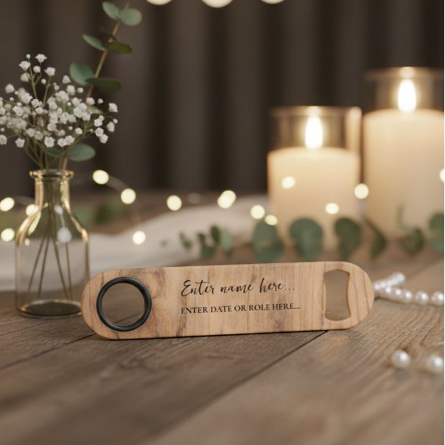 Custom Bottle Opener – Personalized with Name (Créateur téléchargé)