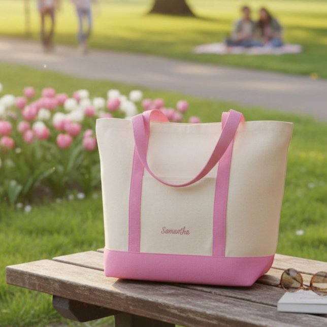 Custom Canvas Tote Bag, Personalised tote bag (Créateur téléchargé)