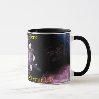 Custom Celestial Moon Phases Spiritual Coffee Mug
