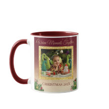 Custom Christmas Photo Mug