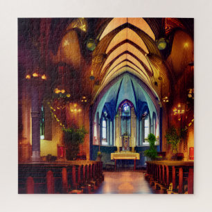 Custom Church Imaginaire Art 01 Jigsaw puzzle