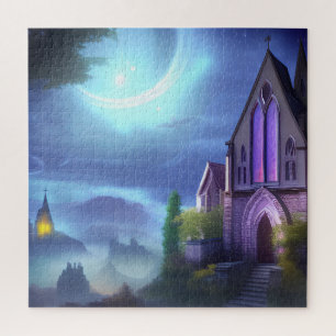 Custom Church Imaginaire Art 06 Jigsaw puzzle