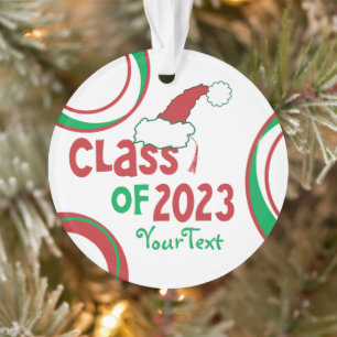 Custom Class 2023 © Grad Tassel Ornement de vacanc