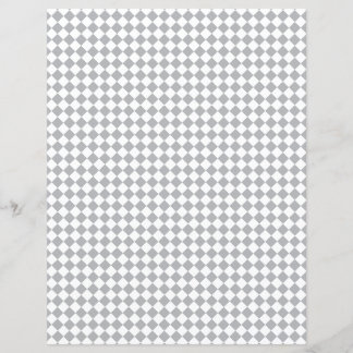 Custom Color White Checkerboard Check Paper