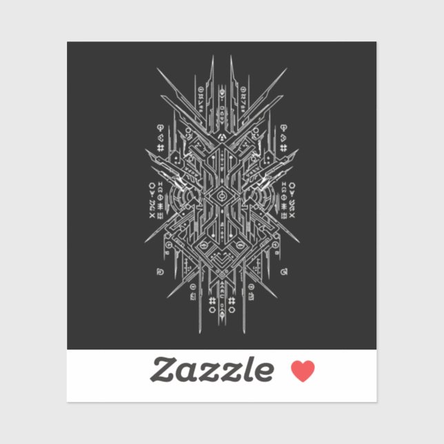 Custom-Cut Vinyl Sticker (Feuille)