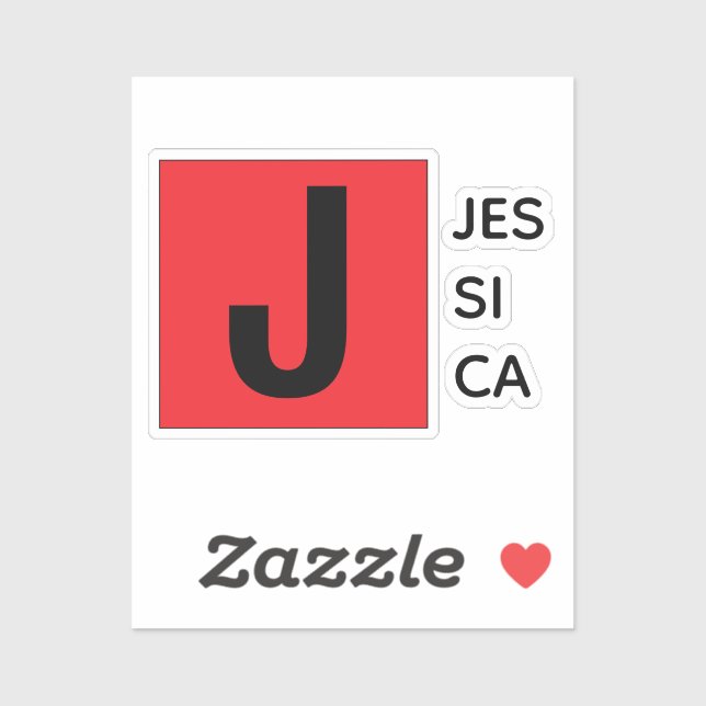 Custom-Cut Vinyl Sticker (Feuille)