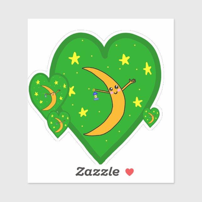 Custom-Cut Vinyl Sticker (Feuille)