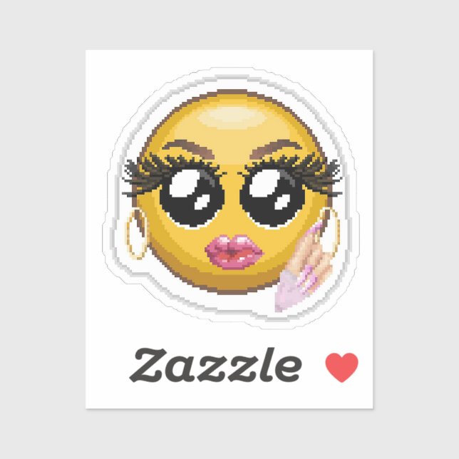 Custom-Cut Vinyl Sticker (Feuille)