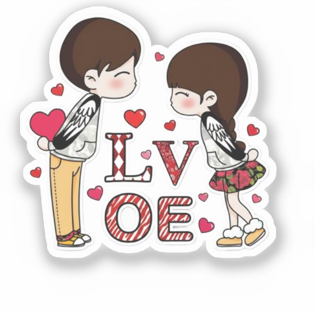 Custom-Cut Vinyl Sticker (Recto)