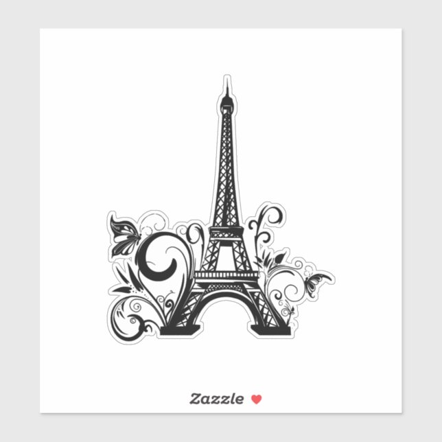 Custom-Cut Vinyl Sticker (Feuille)