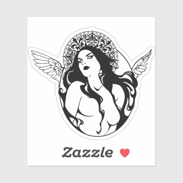 Custom-Cut Vinyl Sticker (Feuille)