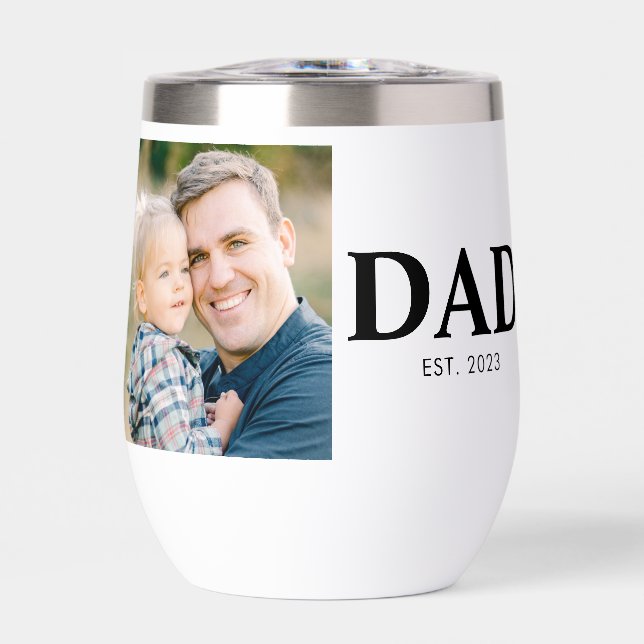 Custom Dad Established Photo Fathers Day (Avant)