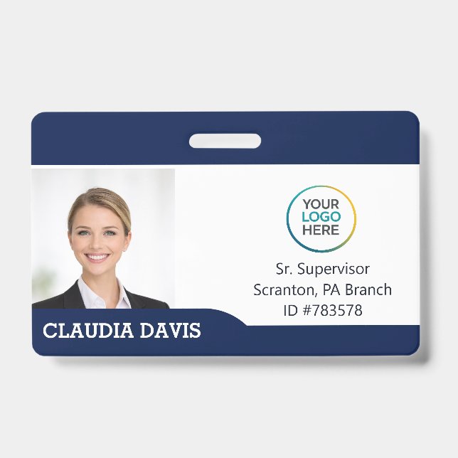 Custom Employee Photo ID Badge (Avant)