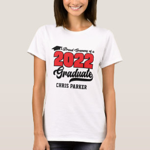 CUSTOM Fière Grammy d'un T-shirt 2022 Graduate