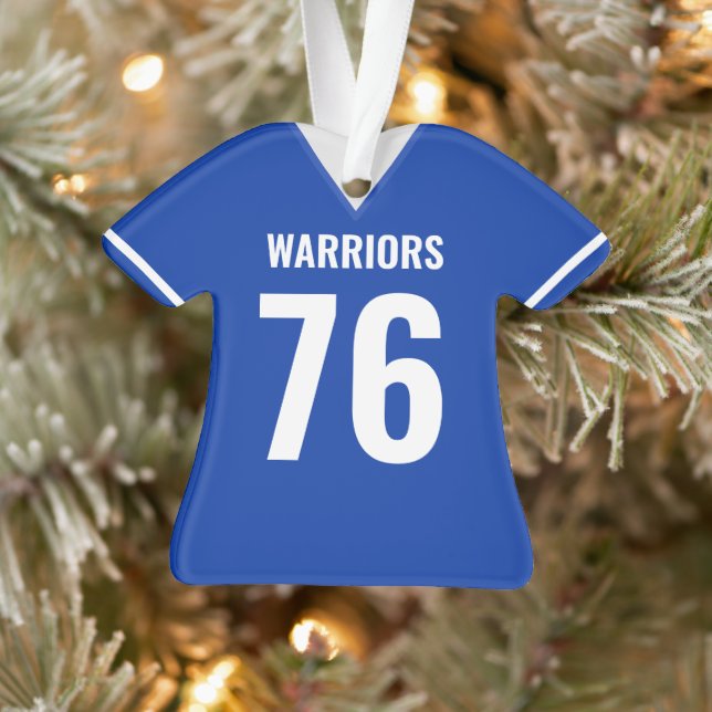 Custom Football Jersey Ornament (Arbre)