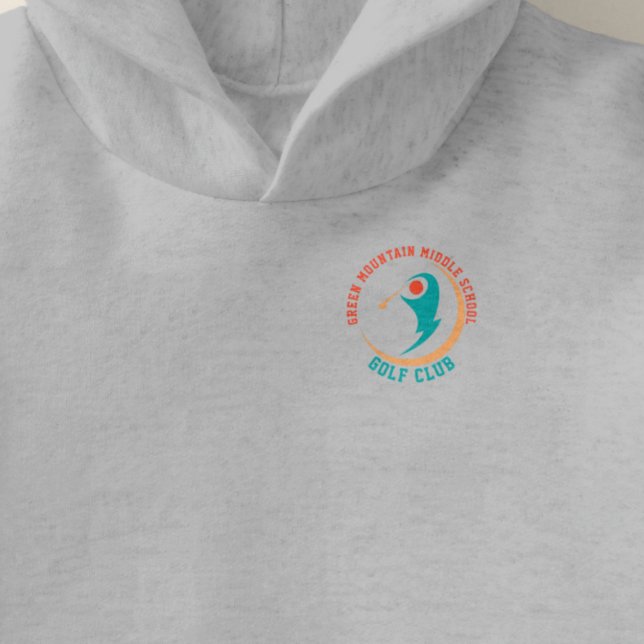 Custom Golf School Club League Nom Numéro (Créateur téléchargé)