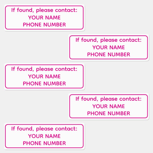 Custom Golf Stickers for Easy Club Identification (Groupe)