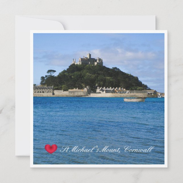 Custom Heart St Michaels Mont Cornwall Photo (Devant)