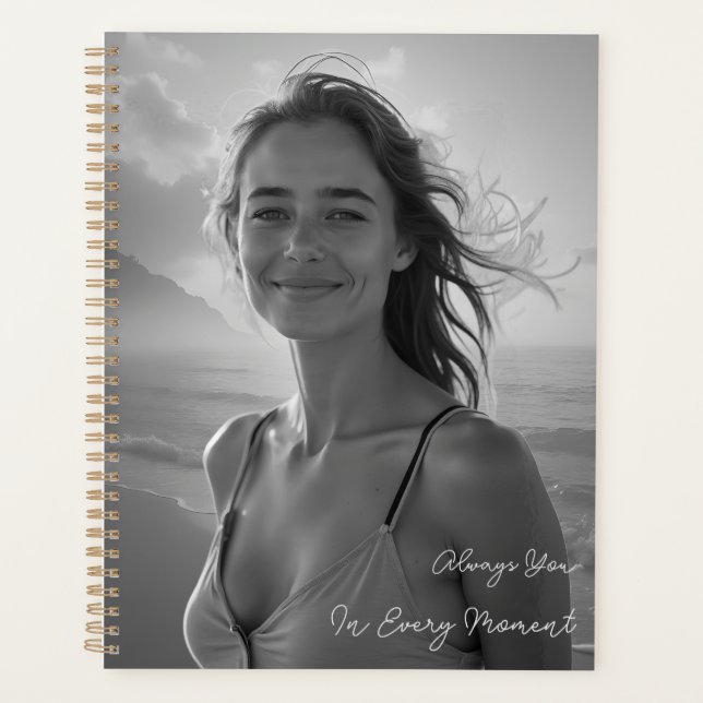 Custom Her Portrait – Simple Photo Gift for Her (Devant)