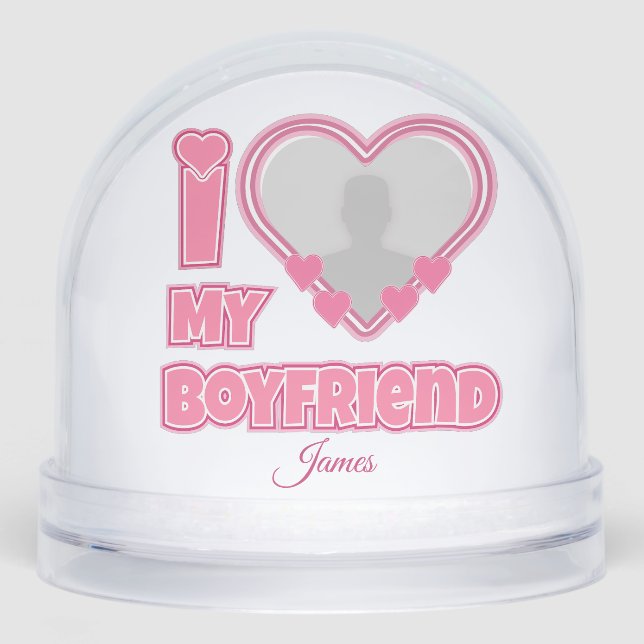 Custom I Love My Boyfriend - Ajouter photo et nom (Avant)